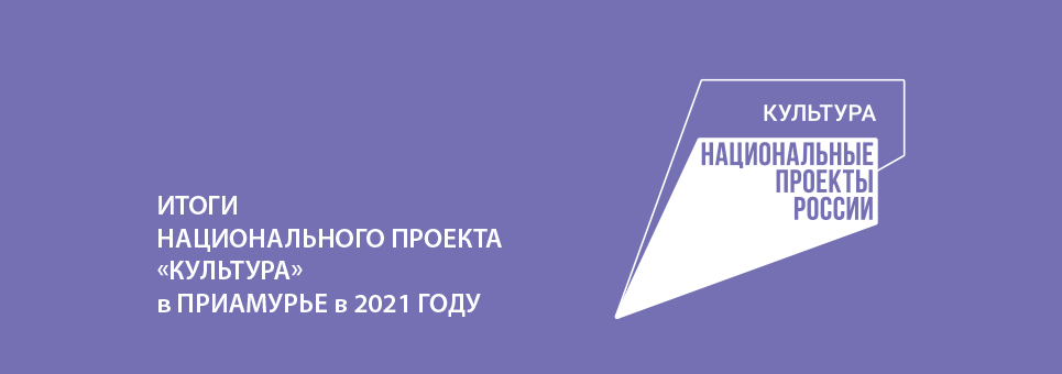 Итоги национального проекта Культура в Приамурье в 2021 году